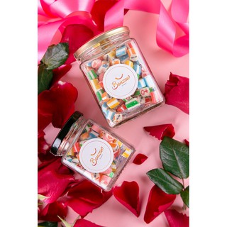 Kẹo viên tình yêu hũ hot hit tạo hình xinh xắn - Kẹo viên handmade Bonzon Candy
