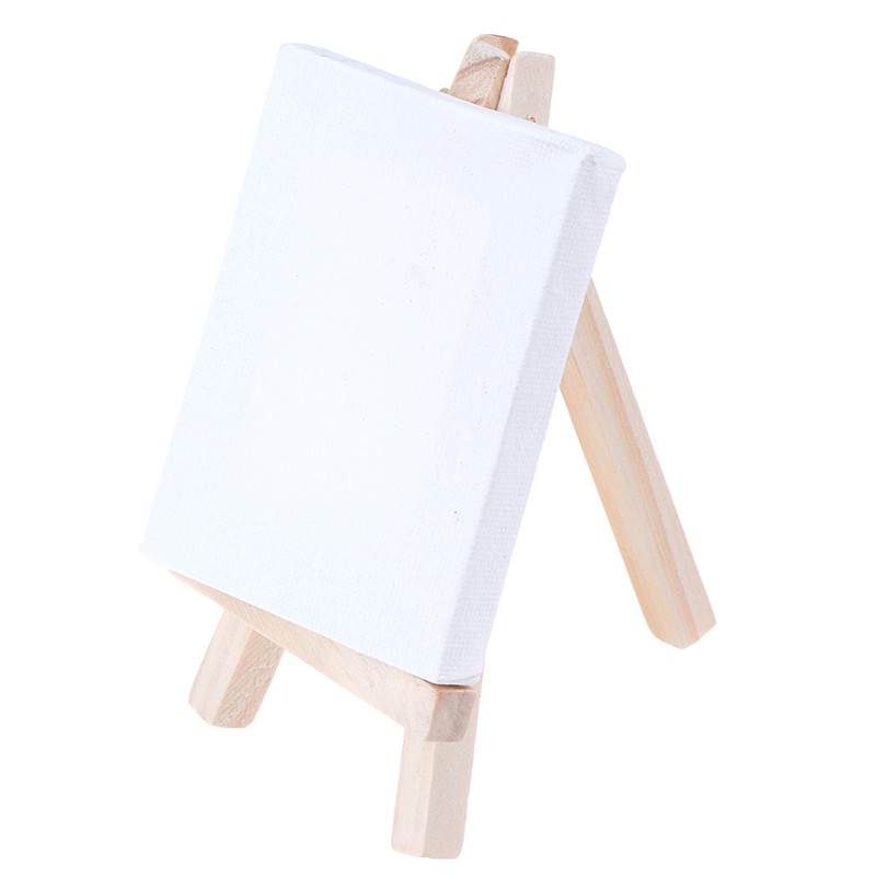 Giá Đỡ Ba Chân Mini Bằng Gỗ Dùng Trưng Bày Bảng Vẽ Canvas Chất Lượng Cao