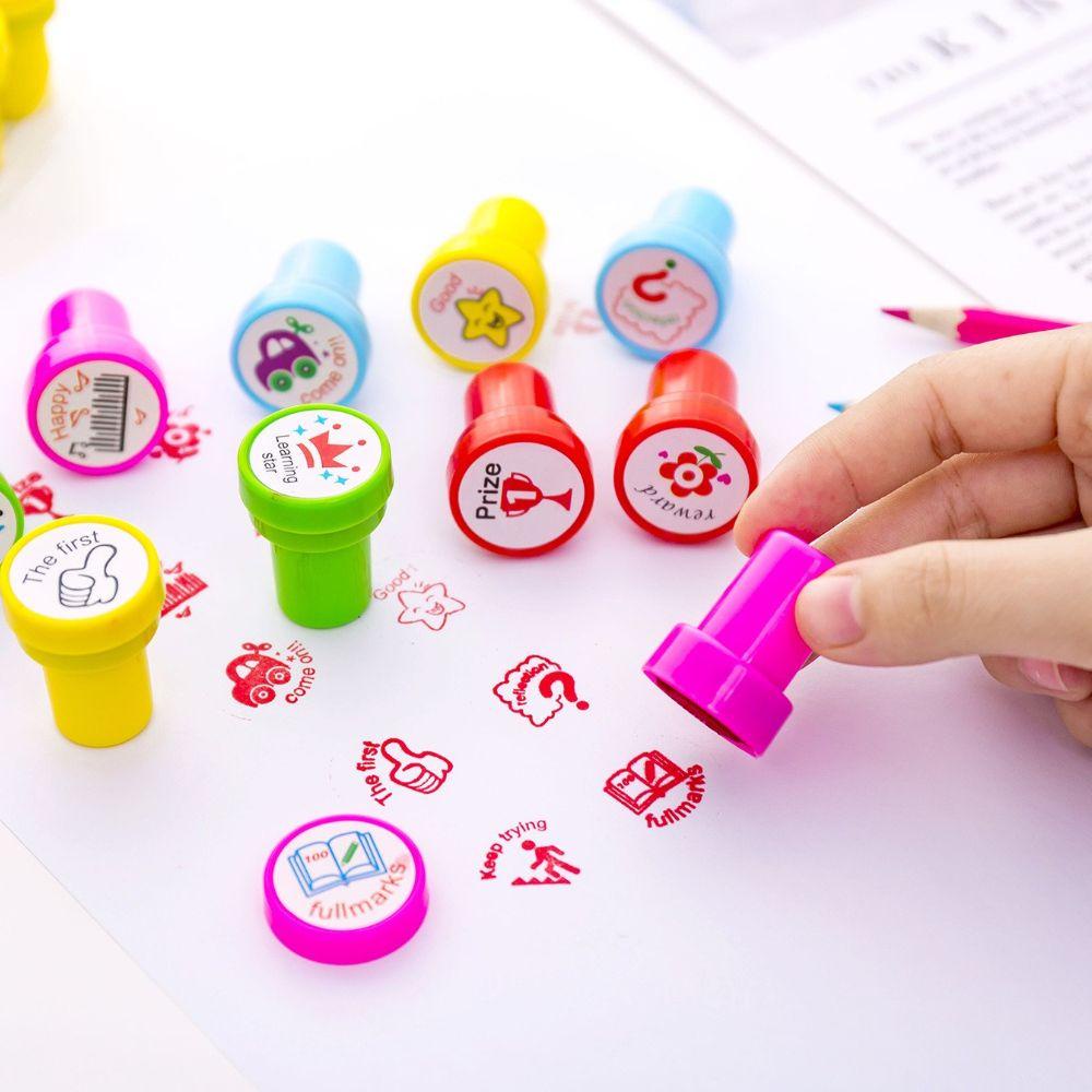Bộ 10 Con Dấu In Ký Hiệu Trường Tiểu Học Tiết Kiệm Thời Gian