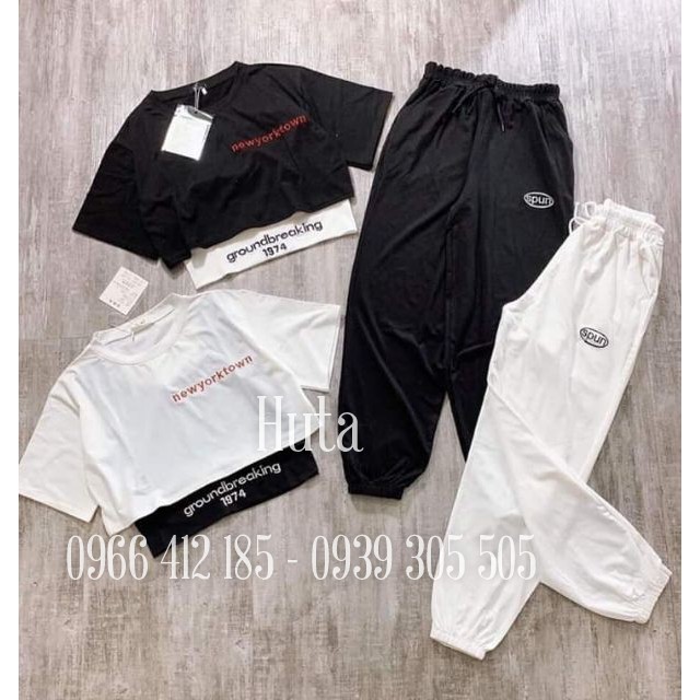 Sét áo hai món 1974+ quần spun