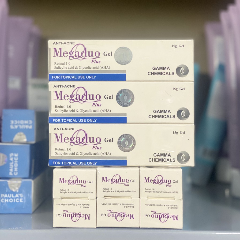 Megaduo Plus Retinal - Gel MegaDuo + giảm mụn, giảm thâm, dưỡng da, mờ sẹo 15g