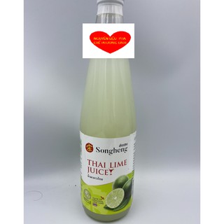 NƯỚC CỐT CHANH SONGHENG CHAI 700 VỊ CHANH TƯƠI 100%
