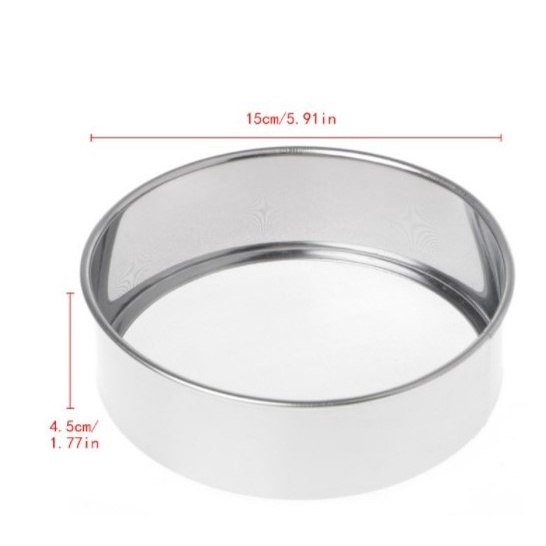 Rây bột, rây đường xay mịn 15cm