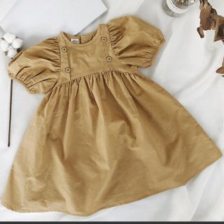 Váy babydoll vintage cho bé chất thô siêu mát ( kèm ảnh thật)