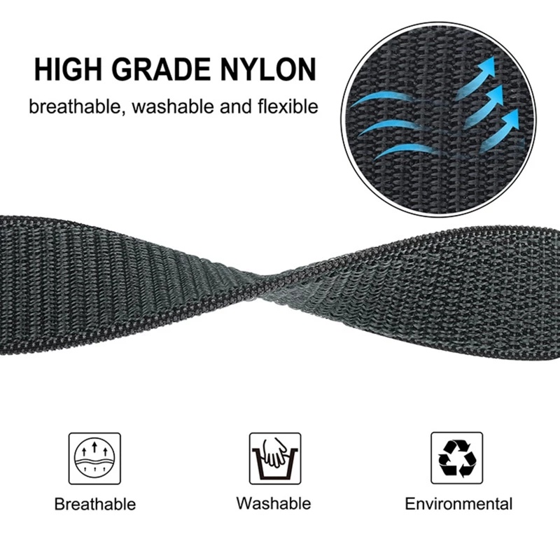 Dây Đeo Nylon 22mm 26mm Cho Garmin instinct 2 Fenix 3 hr Fenix 5 plus Fenix 5X ​​Bộ Thiết Bị Định Vị GPS Fenix 6 7 Fenix 7X forerunner 745 935 945 955 Chuyên Dụng