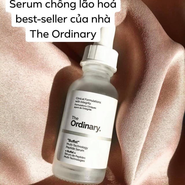 Order trực tiếp- Serum dưỡng chất The Ordinary Buffet chống lão hóa da, sáng da, se khít lỗ chân lông, kiềm dầu