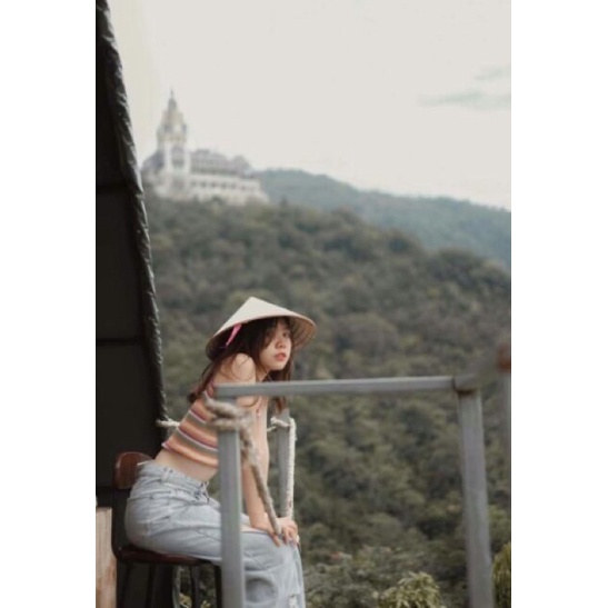 Nón Lá Size Nhỡ 33cm Trẻ Em Người Lớn Đều Đội Được