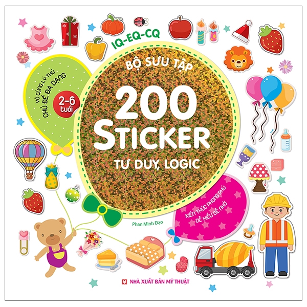 Sách - Bộ Sưu Tập 200 Sticker - Tư Duy, Logic