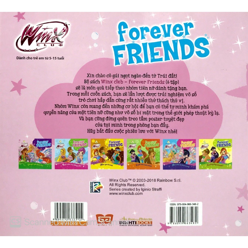 Sách - Winx Club - Forever Friends - Chuyên Gia Làm Đẹp