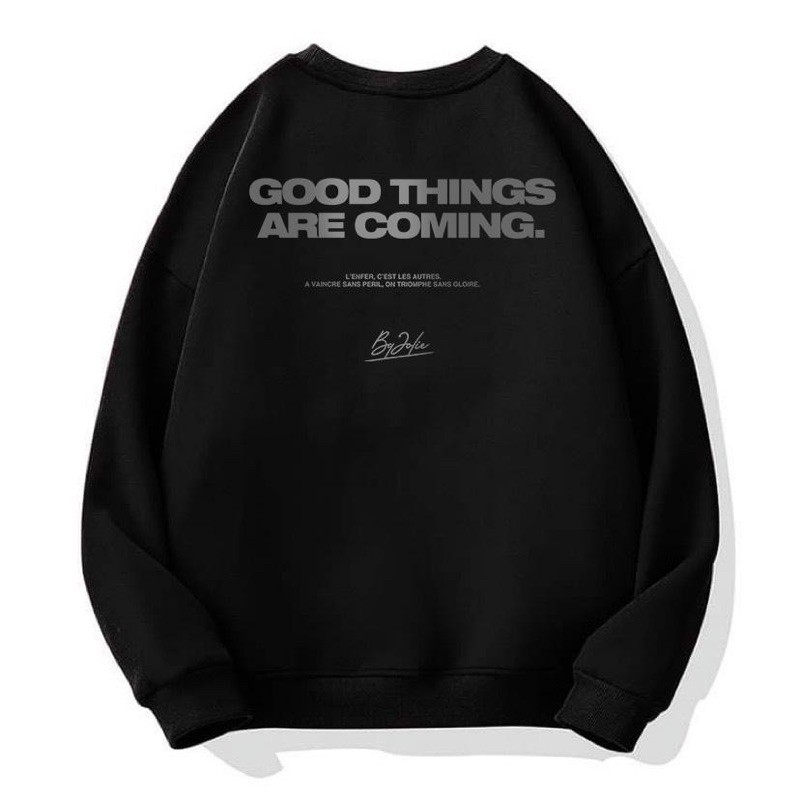 ÁO SWEATER NỈ BÔNG GOODTHINGS | BigBuy360 - bigbuy360.vn