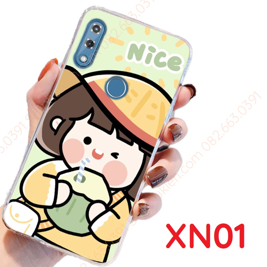 Ốp lưng Vsmart Star4 Active 3 in hình hình RORO JUMP siêu đáng yêu, siêu đẹp