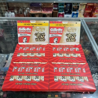 Lưỡi lam gillette - hộp 100 lưỡi
