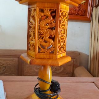 đèn thờ gỗ mít