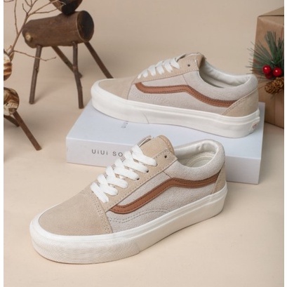 Giày Sneaker Nam, Giày Vans [REAL] Old Skool Camel cho nam nữ