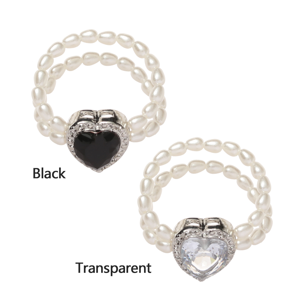 Nhẫn Nữ Trang Đính Ngọc Trai Nhân Tạo Mihan1