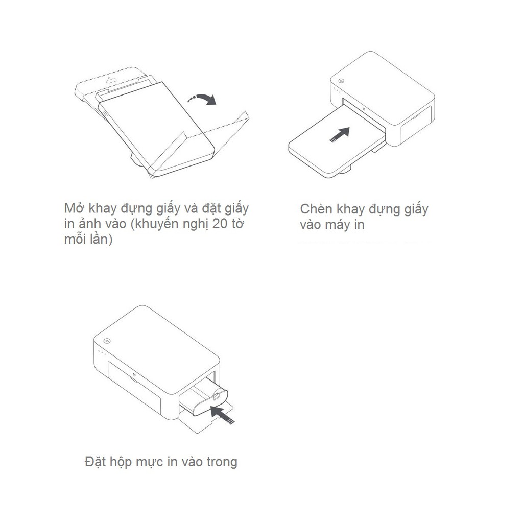 Máy In Ảnh Xiaomi Mini Home Printer