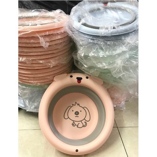 Chậu Rửa Mặt Gấp Gọn Cho Bé