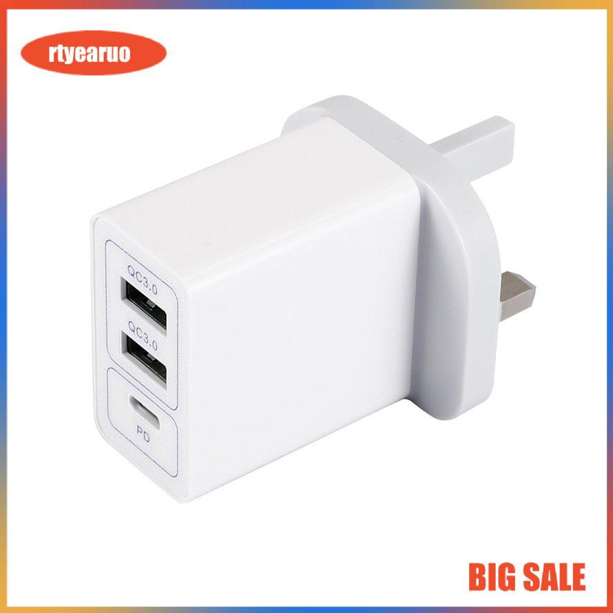 Mobile Phone Charging Plug Pd Interface Dual Usb Fast Charging Charger