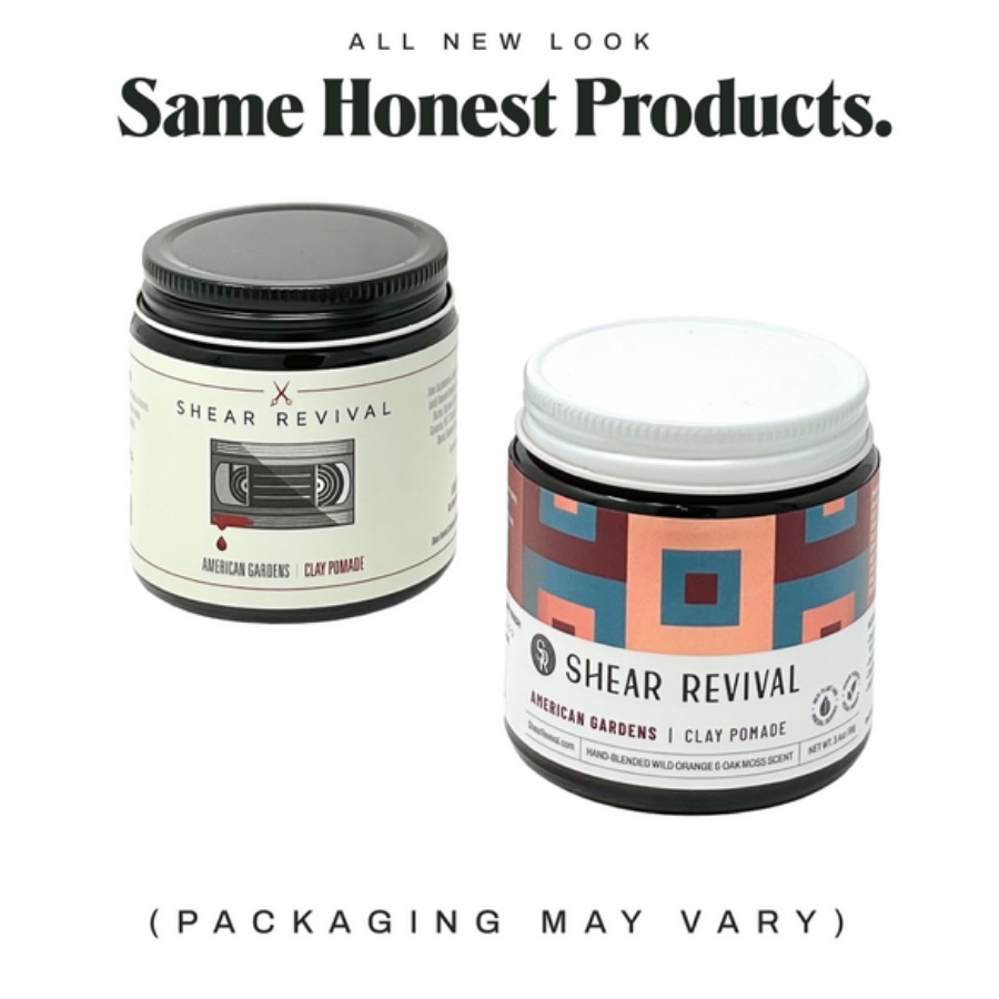 Sáp Vuốt Tóc Shear Revival American Gardens Clay Pomade 96gr