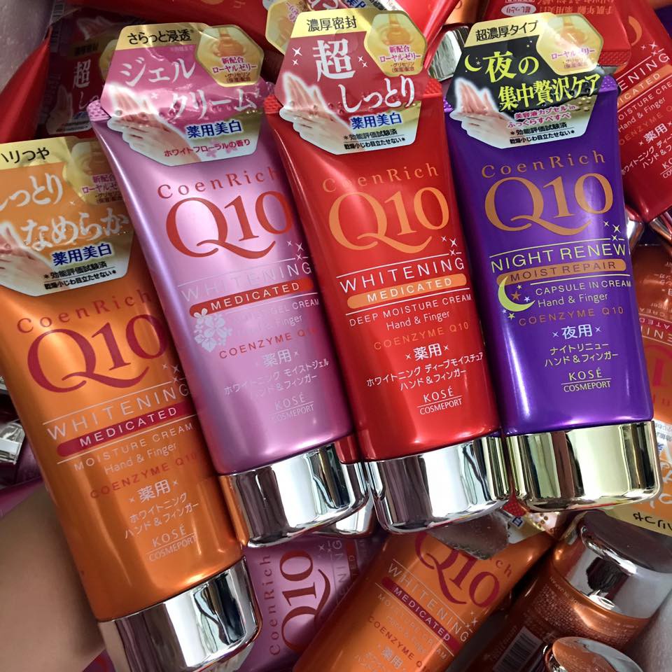 Kem dưỡng da tay (kem tay) Q10 và Kamill Anvishop