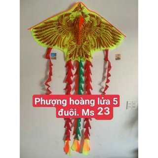 Diều phượng hoàng lửa 5 đuôi cỡ lớn