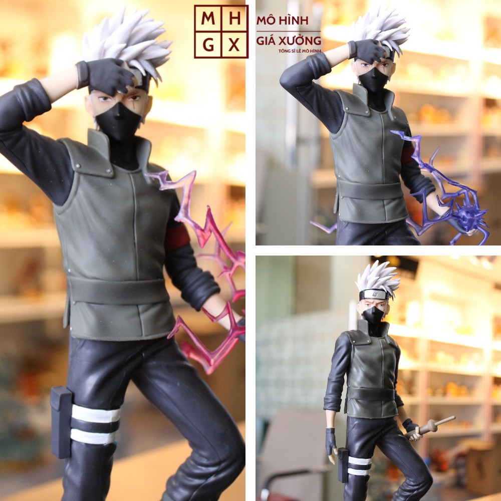 Mô hình Naruto Đệ Lục Hatake Kakashi 1 trong 7 Hokage cao 28cm + phụ kiện , figure mô hình naruto , mô hình giá xưởng