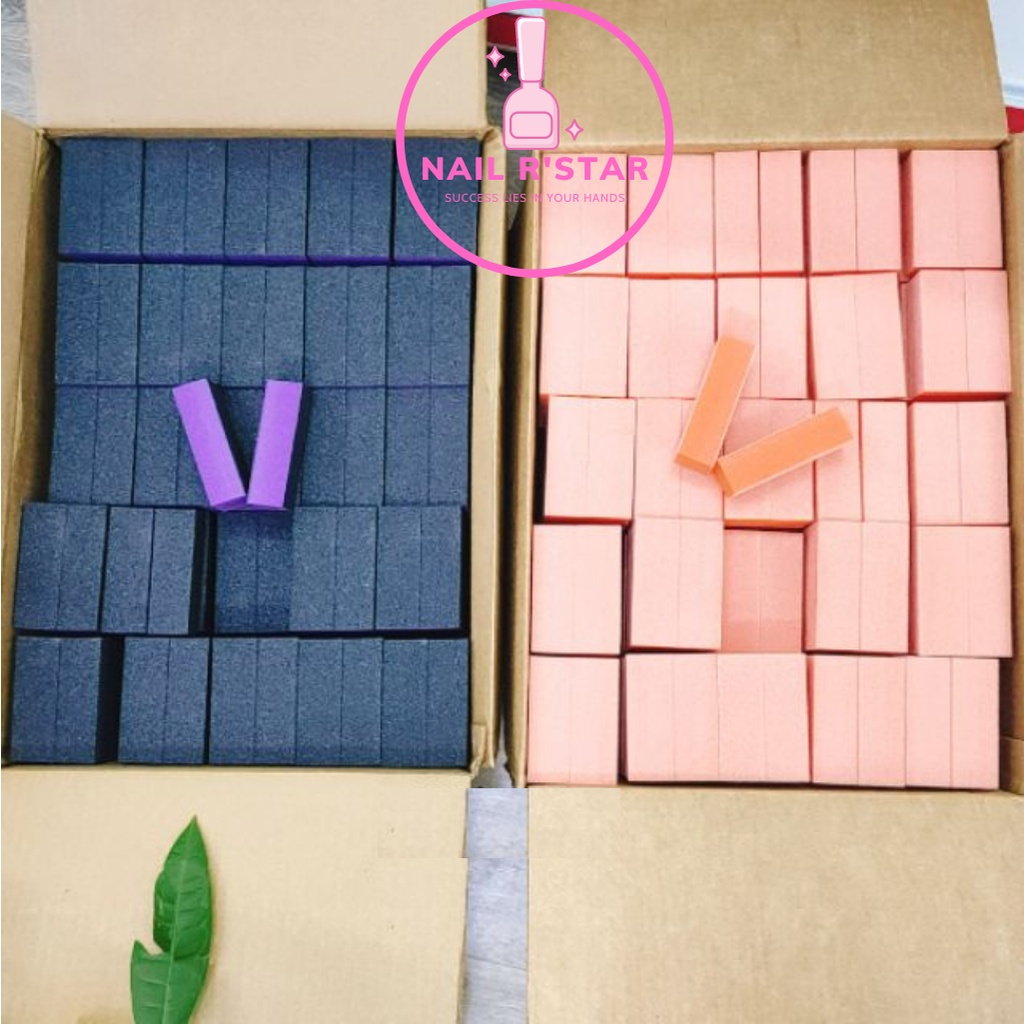 Phao dũa móng chà mịn nhập khẩu 100% từ USA - buffer Mỹ chuyên dụng cho dân làm móng NAIL R’STAR