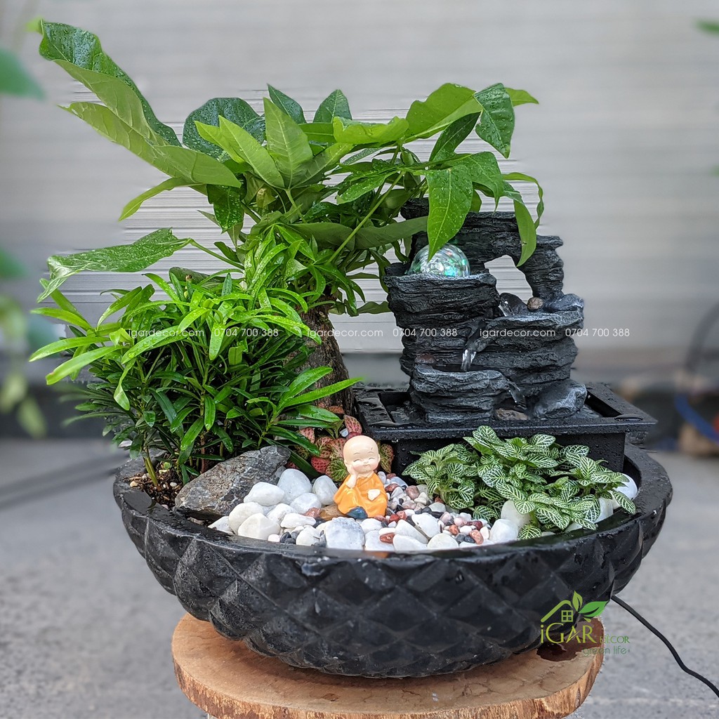 Thác nước tiểu cảnh – Ghềnh Thác