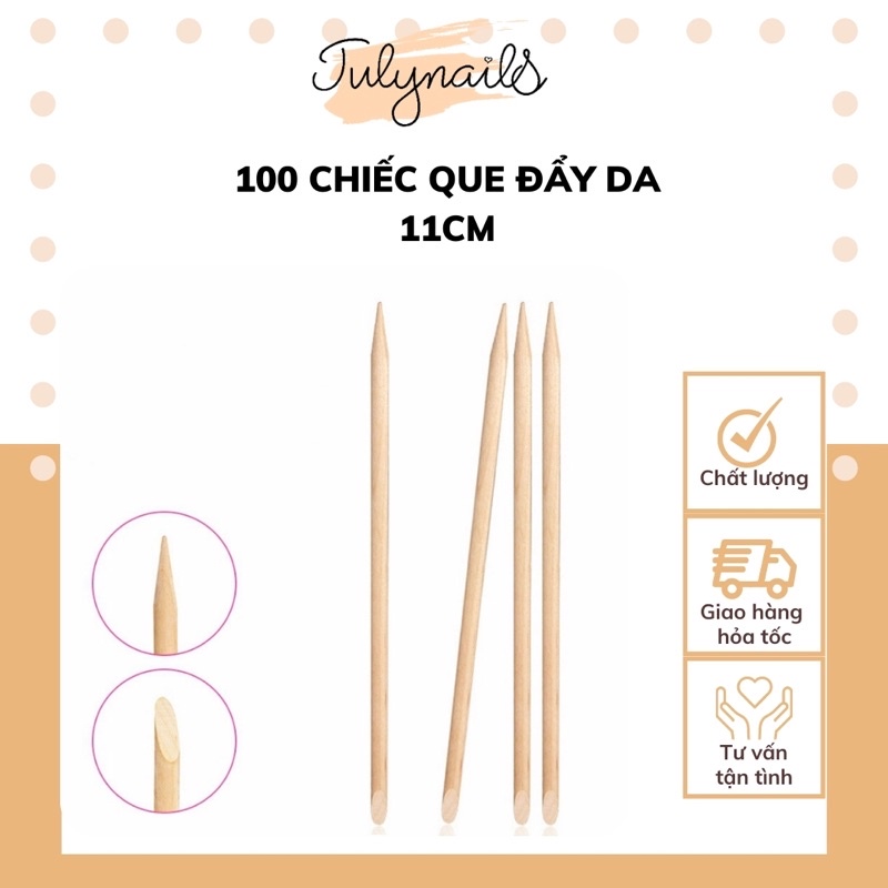 Que gỗ nail que đẩy da làm nail box que gỗ cam làm nail box julynals.vn