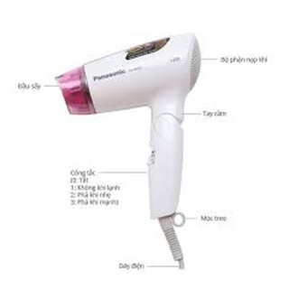 Máy sấy tóc Panasonic PAST-EH-ND21-P645 (Trắng phối tím)