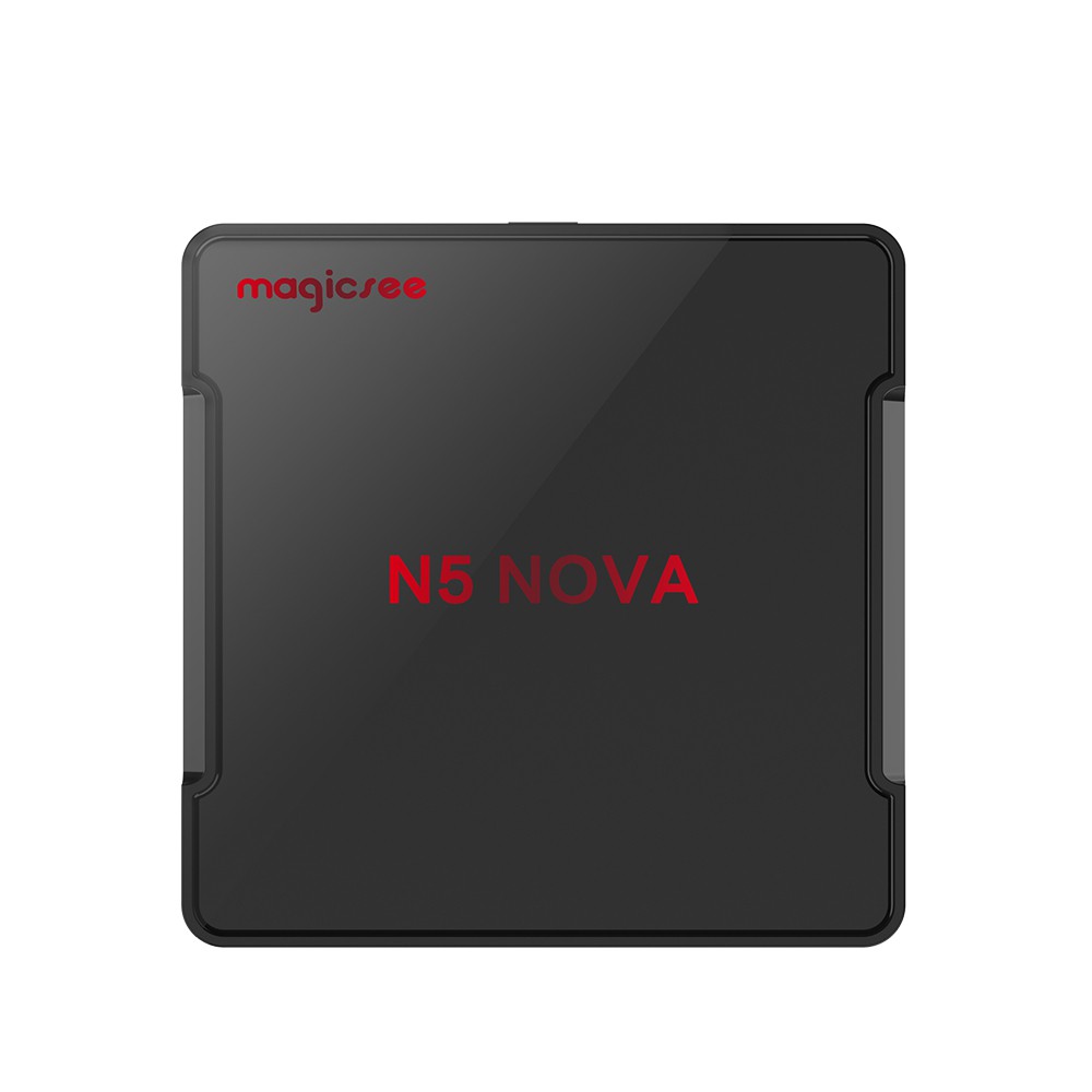 Android Tivi Box Magicsee N5 Nova - Chip RK3318 - Ram 4GB. Rom 32GB, Android 9.0 -Kèm Điều Khiển Voice - Bảo Hành 1 Năm