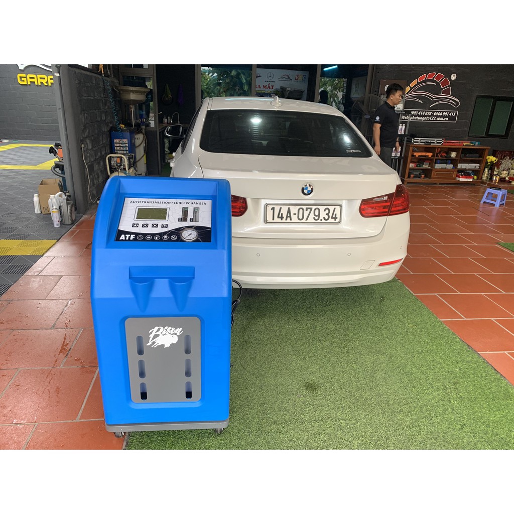 Máy thay dầu hộp số tự động Oto Tuần Hoàn Bison Hàn Quốc