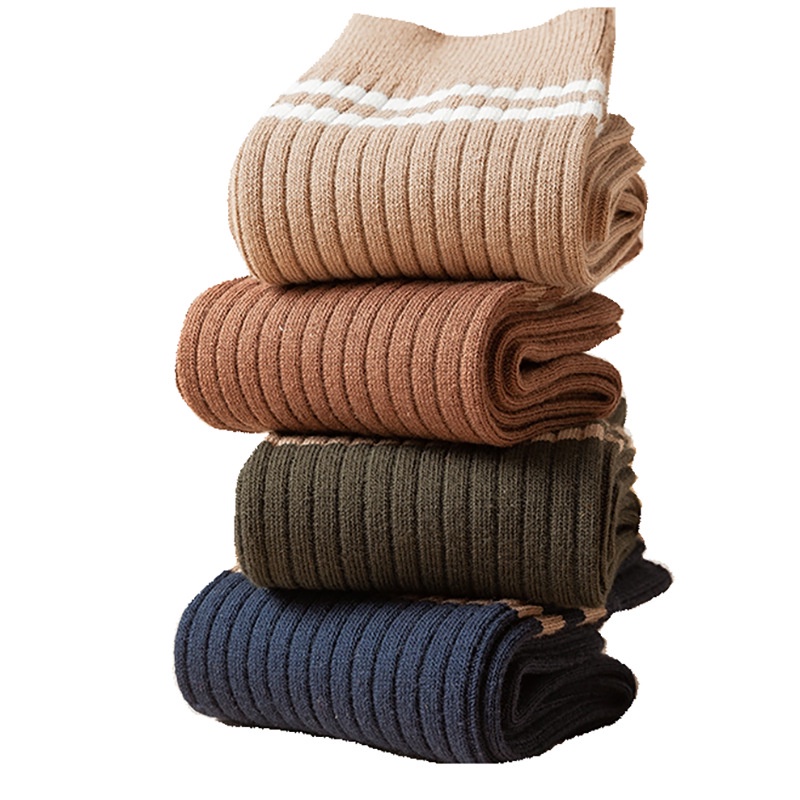 Vớ Thu Đông Mềm Mại Phong Cách Doanh Nhân Đơn Giản Mới Cho Nam