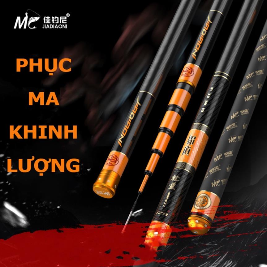 [CHÍNH HÃNG MC JIADIAONI] CẦN CÂU PHỤC MA KHINH LƯỢNG TẢI TĨNH 4000GR - HAPPY FISHING