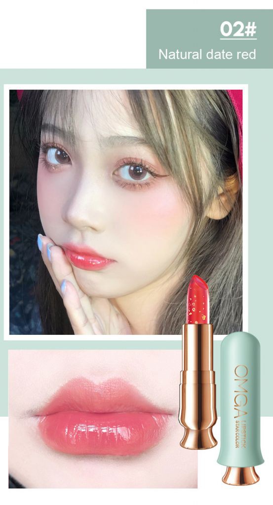 (Hàng Mới Về) Son Môi Dạng Thạch Dưỡng Ẩm Lâu Trôi Không Phai Màu | BigBuy360 - bigbuy360.vn