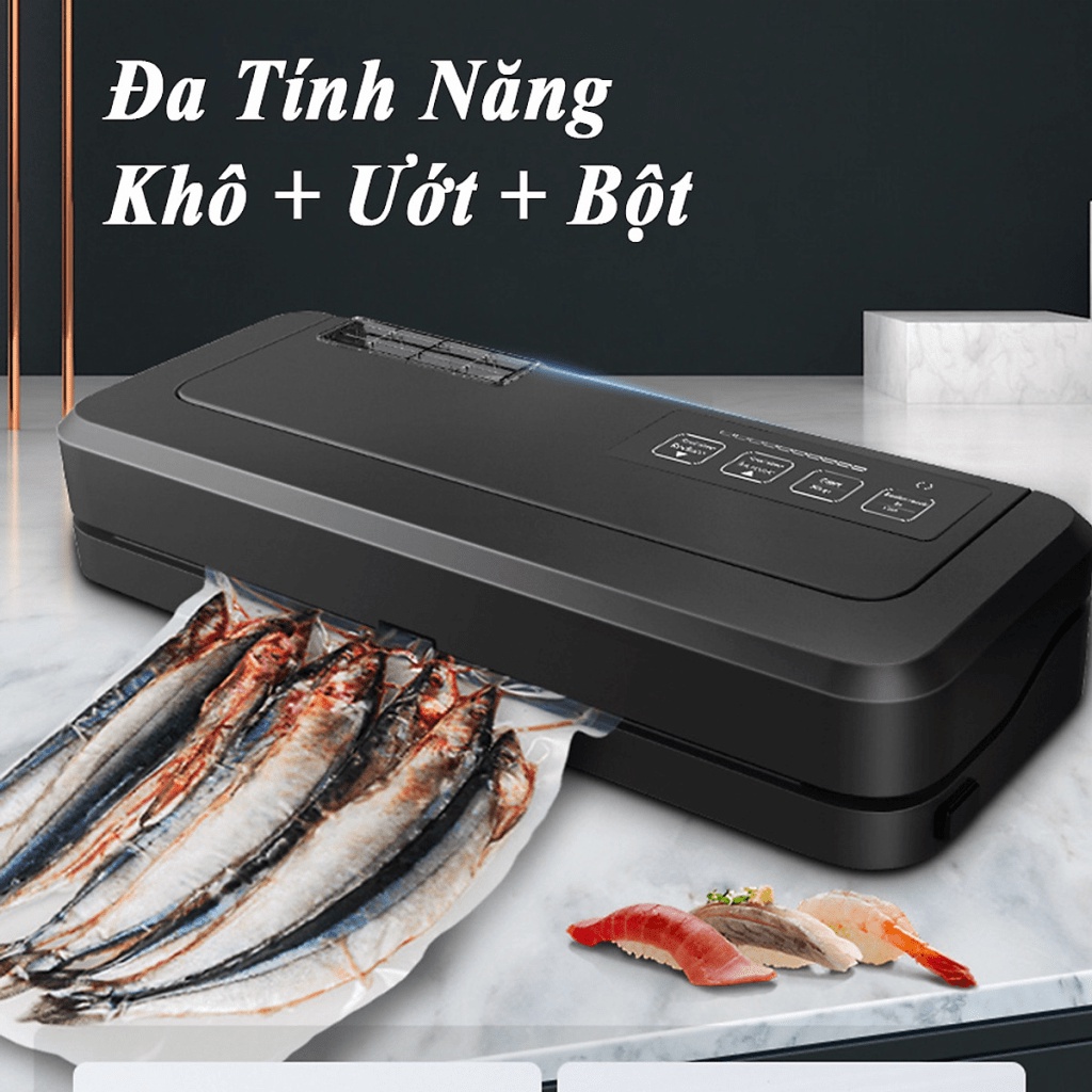 Máy Hút Chân Không Không Kén Túi P290 Có sẵn hút các loại túi, mối hàn kín - Phiên Bản Mới