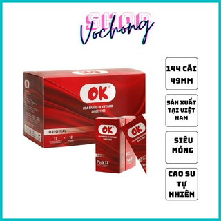 FREESHIP - COMBO 1 HỘP BCS OK LỚN 12 HỘP ~ 144 CÁI