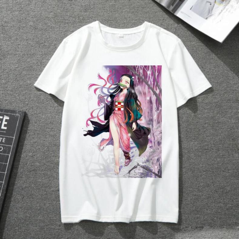 Vải Cotton Siêu Xịn (3 HÌNH) ÁO THUN NEZUKO NAM NỮ 2 VHL Store
