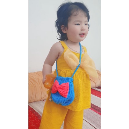 Túi len handmade đựng lì xì cho bé