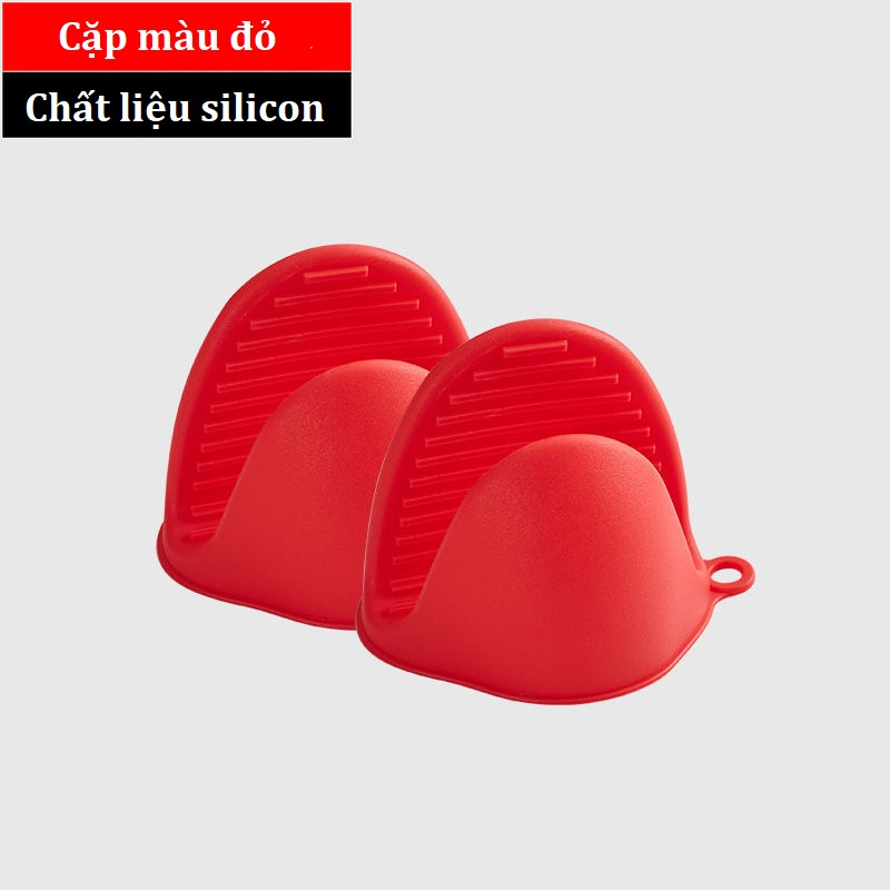 Cặp găng tay nhấc nồi silicon chịu nhiệt lên đến 240 độ Teddy Bears store