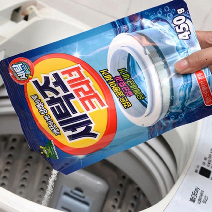 Bột tẩy lồng máy giặt, vệ sinh lồng giặt diệt khuẩn