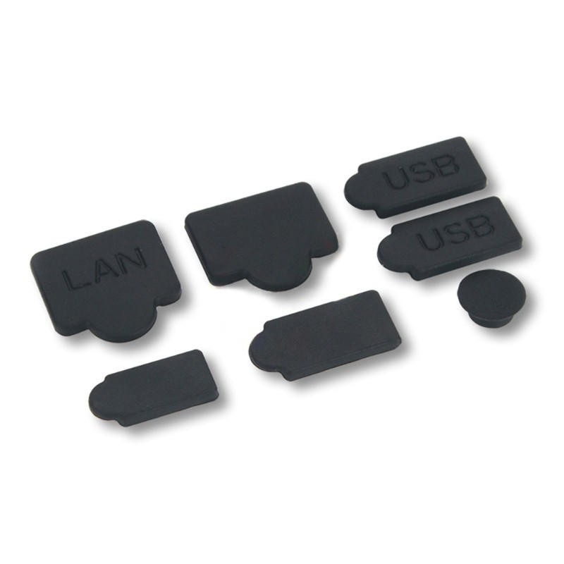 Set 7 nút silicon chống bụi dành cho bảng điều khiển máy chơi game Ps5