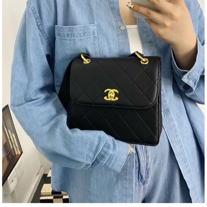 Order 🌸 Túi xách da chần ô dây đeo vai 2 kiểu