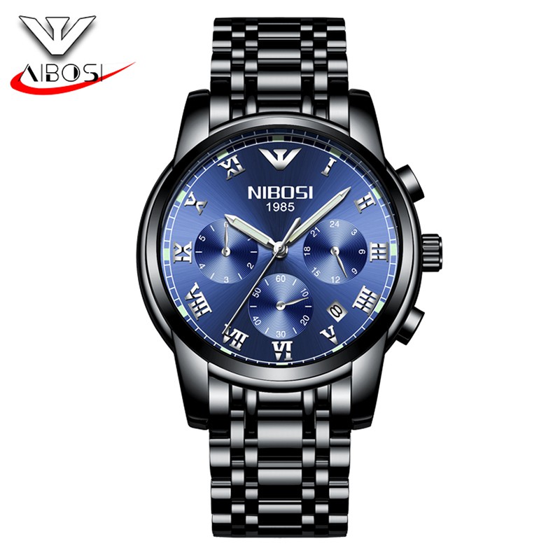 [ƯU ĐÃI SỐC] ĐỒNG HỒ NAM NIBOSI 2301 (1985) - DÂY THÉP CHẠY 6 KIM NAM TÍNH, MẠNH MẼ, HÀNG CHÍNH HÃNG- NHIỀU MÀU LỰA CHỌN | BigBuy360 - bigbuy360.vn