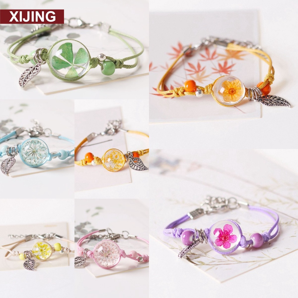 【COD】Vòng Tay Bện Dây 7 Kiểu Nhỏ Điều Chỉnh Được Phong Cách Dân Tộc Cho Học Sinh