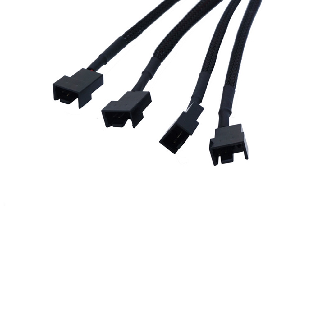 Dây Cáp Chuyển Đổi Nguồn Điện 4pin Sang 4 3 / 4pin Cho Quạt Tản Nhiệt Pc
