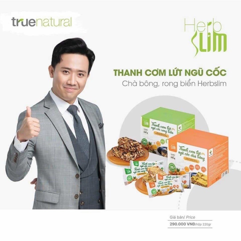 [Mã GROSALE giảm 10% đơn 150K] Thanh cơm lứt ngũ cốc Herbslim thơm ngon bổ dưỡng, hỗ trợ giảm cân - MY VANS BEAUTY