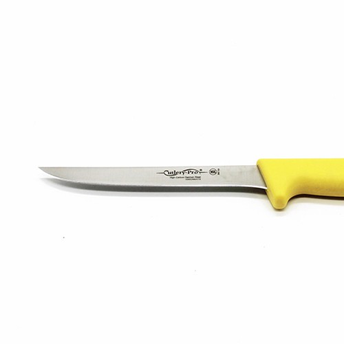 Dao Lóc Xương Cutlery-Pro Lưỡi Thẳng Cán Vàng 152Mm