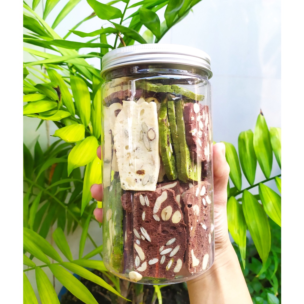 Bánh Ăn Kiêng BISCOTTI 3 vị thơm ngon [400g]