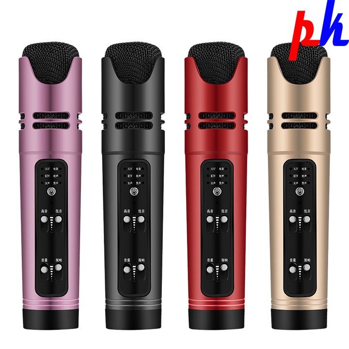 [Mã ELHACE giảm 4% đơn 300K] Micro hát karaoke kiêm sound card C16